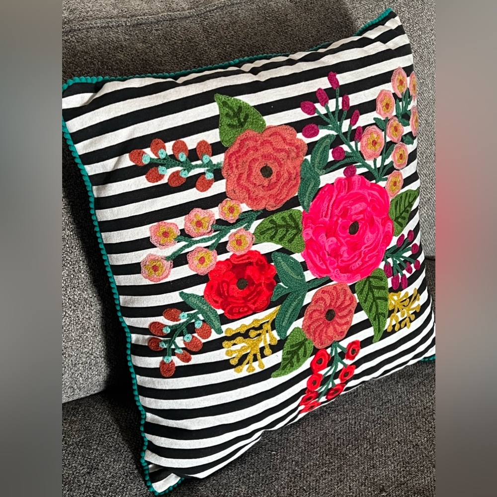 Karma Living decorative pillow, smoke free home